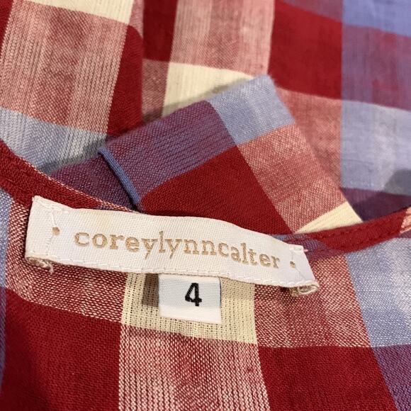 Anthro Corey Lynn Calter Embroidered Blouse - Picture 5 of 7